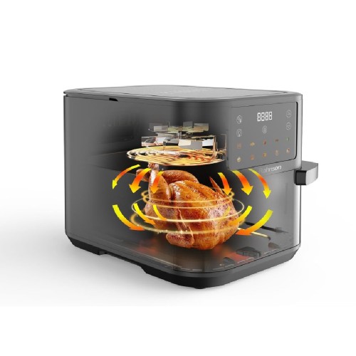 ΦΡΙΤΕΖΑ ROHNSON R-2898 AIRFRYER SLIM ΜΑΥΡΗ 2350W 10LT